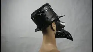 Маска Чумного доктора из силикона ( без шляпы)