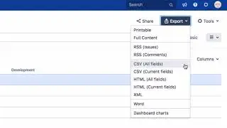 Export Search Results As A CSV File  - Learn Atlassian Jira #33