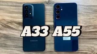 Samsung Galaxy A33 vs Samsung Galaxy A55