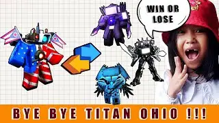 AKU TUKAR TITAN OHIO DENGAN 3 GODLY ‼️ ROBLOX SKIBIDI TOWER DEFENSE