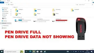 pen drive data not showing ! Data not showing ! Pen drive hide not showing