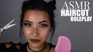 ASMR Haircut Role Play (Scalp Massage, Shaving, Hair Brushing, Hair Inspection, Shampoo...)