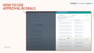 How to Use Approval in Deals