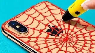 20 ÚTILES ESCOLARES DE BRICOLAJE GENIALES || MANUALIDADES DE PISTOLA DE PEGAMENTO Y BOLÍGRAFO 3D