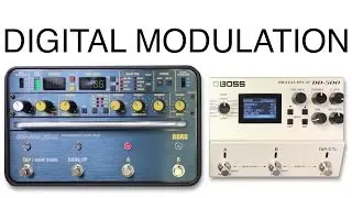 Korg SDD 3000 vs Boss DD 500 Modulation