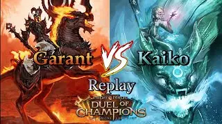 200 карт в колоде безумца | Garant vs Kaiko Might & Magic: Duel of Champions 🎦Replay №3