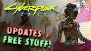 CYBERPUNK 2077 NEWS: Night City Wire Time, New Gameplay, GoG Free Stuff + V Climbs Skyscrapers?