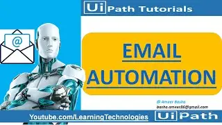 UiPath Tutorial : Introduction Of Email Automation