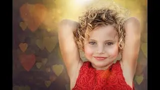 How to Add Heart Bokeh in Photoshop Video