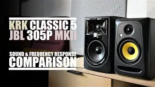 DSAUDIO.review ||  JBL 305P MKII vs KRK Classic 5 CL5G3  || sound.DEMO