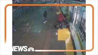 RAW: Video shows violent robbery at Denver light rail station