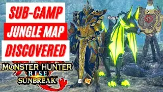 New Jungle Map Sub Camp Location Reveal Monster Hunter Rise: Sunbreak News