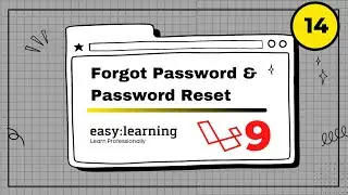 Laravel 9 Project #14 | Forgot Password & Password Reset