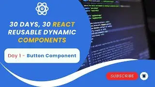 Build a Reusable Dynamic Button Component in React | Custom Styles, Loading Spinner & Icons