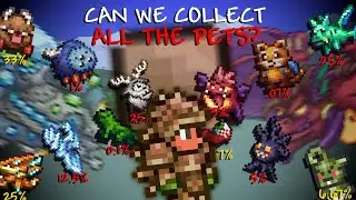 Can We Collect ALL THE PETS In TERRARIA? | PT. 6