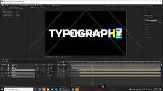 Trendy Typographgy Tutorial- After Effects