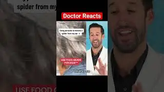 ER Doctor REACTS to Spider in Ear