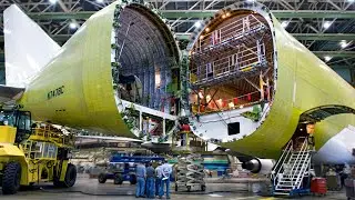 Boeing 747 Factory✈️ Manufacturing & Production Jumbo Jet: Aircraft Assembly line step by step