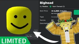 The Bighead Went Limited In Roblox!