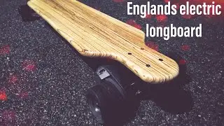 Folkestone's electric longboard start up advert ,  folkestones skate uk