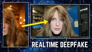 CREATE real-time DEEPFAKES (a.k.a. I became TAYLOR SWIFT...for Science!)