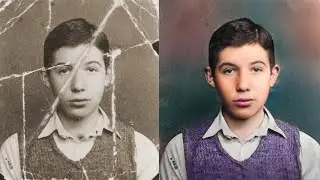 photoshop tutorial: photo restoration