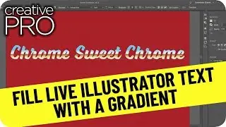 Add Gradient to Illustrator Text ft. Mike Rankin // CreativePro Tutorial