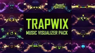 Music Visualizer Pack | TrapWix | After Effects Template 2018 | Electro Music