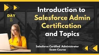 Salesforce Admin Certification Workshop ADM 201 | Day 1