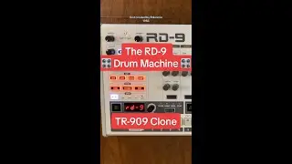 The RD-9 Drum Machine 🎛️ 