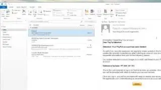 How to spot a fake email using Microsoft Outlook 2013's junk mail folder?