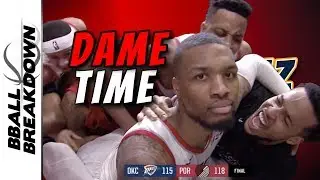 Damian Lillard Hits The Most Epic Game Winner In NBA History