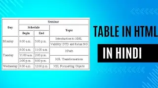 TABLE IN HTML IN HINDI..😱⭐🤩✨