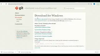 How to download Git and Install in Windows