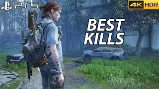 The Last of Us 2 PS5 - Best Kills 4 ( Grounded ) 4k60FPS