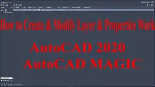 How to use Layer command in AutoCAD  Layer Properties in AutoCAD  How to create new Layer.