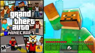 ✅ СКАЧАЛ GTA MINECRAFT (ARIZONA RP) #shorts