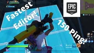 Fastest Editor on 150 Ping!