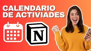 Como hacer un CALENDARIO DE ACTIVIDADES en notion ( FACIL Y RAPIDO 2024)