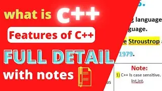 Introduction to C++ in Hindi | What is C++? Explain with example and syntax | C++ Programming