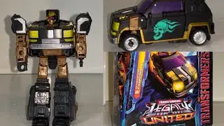 How to transform legacy united Cannonball. Transformers deluxe star raider figure.