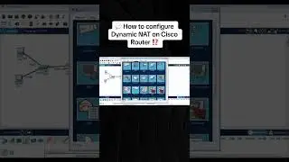 How to configure Dynamic NAT on Cisco Router #networkengineer #cisco #NAT