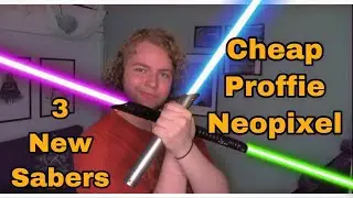 Cheap proffie neopixel: 3 Sabers from LGT( Aliexpress)