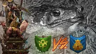 Epidemius & The Dreaded TOAD DRAGON | Nurgle vs Dwarfs - Total War Warhammer 3