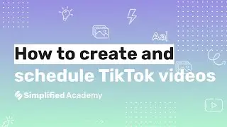 Create and Schedule TikTok Videos Using Content Calendar