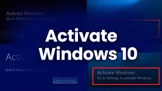 Activate Windows 10 For Free   For Any Window User