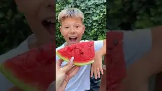 Special watermelon by Secret Vlog