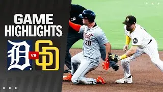 Tigers vs. Padres Game Highlights (9/4/24) | MLB Highlights