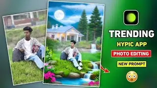 Hypic App New Ai Photo Editing || Ai Background Change Photo Editing Ticktock