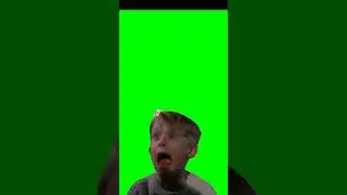 КЕВИН ИЗ ОДИН ДОМА КРИЧИТ /  HOME ALONE #футаж #greenscreen #homealone #одиндома